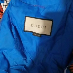 Gucci Windbreaker blue bengal Xl rare